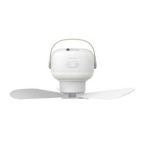 타프팬 캠핑 천장형 스탠드 선풍기 실링팬 7000mAh, 화이트3600mAh3m CablePlug