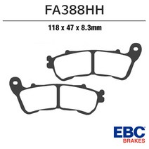 EBC 14- CTX1300 프론트 브레이크패드 FA388HH