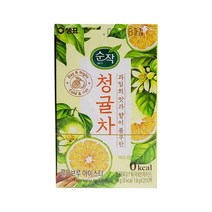 샘표 순작 과일의 맛 콜드브루 아이스티 20T 산딸기 청귤 티백차, 순작 청귤차 20T 1개
