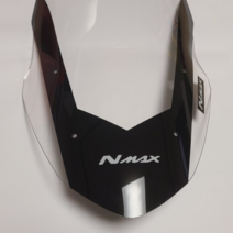 야마하 엔맥스 NMAX 미들스크린 윈드스크린 스모크 투명 클리어, 클리어(투명)