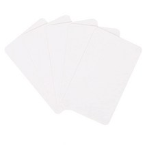 색상 빈 명함 인덱스 플래시 카드 선물 태그 어휘 단어 메시지 카드용지 메모 만들기 비즈니스 인사말 웨딩 크리스마스 DIY 공예 프로젝트 100개 (옐로우), white