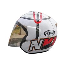 아라이 오토바이헬멧 오픈페이스 VZ RAM R3 오리엔탈 그래픽 헬멧 8가지 스타일 +스모크쉴드, 스모크, D