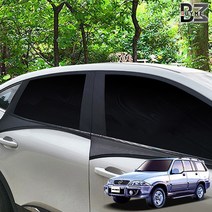 메이빈 무쏘스포츠 최고급형 스판재질 햇빛가리개 차박 모기방충망 2P세트 캠핑 낚시 6종세트, 1세트, 승용 6종세트
