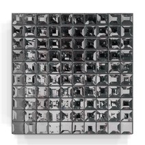 미러거울모자이크타일 면취 연흑경30mm(박스18장), 기본모자이크타일