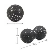 토구 트라택 트라텍 볼란스 마사지 볼 공 Procircle EPP 휘트니스 땅콩, 라이트 그레이