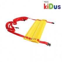 유아체육교구 스텝레더 6m 버클타입 유아체육장, 옐로우