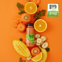 풀무원녹즙 과채주스 프레시업 당근망고지 190ml x 7병 당근주스 망고주스