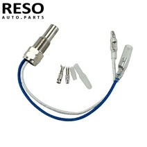 자동차 배기 온도 측정기 방수 게이지 디지털 LED reso--자동 게이지 미터 센서 수온 오일 온도 센서 송신기 유닛 18 npt rsc391