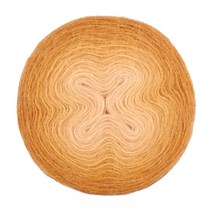 마마니트 앙고라골드 옴브레 그라데이션 뜨개실, 7358 골드바틱, 825m