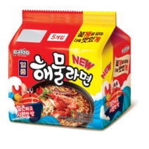 팔도 일품 해물라면120g, 5개, 1개