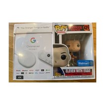 크롬캐스트 4K 구글 TV with Funko POP Stranger Things #421 Eleven With EGGO