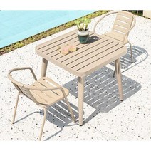 4인용 커피숍 세트 카페 감성 의자 6인용 테이블 야외 테라스 인테리어, K