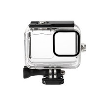 고프로호환하우징 방수케이스GoPro-Hero11 10 9 용 60m 수중 방수 케이스 고프로 11 블랙 다이빙 보호 하, 01 백색