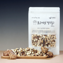국내산 장흥 무농약 말린 건조 건표고버섯 칩(쌀) 깍두기100g