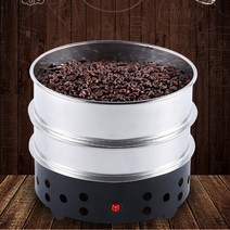 커피 로스터기 로스팅 기계 필터 라디에이터가있는 1000g 가정용 소형 커피콩 로스터, 1000g 더블 eu 플러그