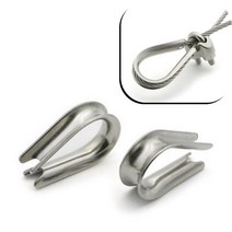 와이어 로프 심블 코스 슬리브 보호관 보호대 링 M4