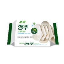 무궁화 소키 행주전용 비누 세탁비누, 150g, 3개