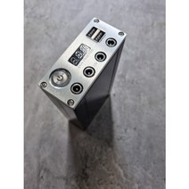 [유화정밀] 휴대용 슬림사이즈 파워뱅크 12V 14Ah, 블랙