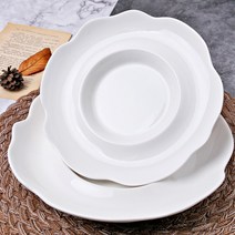 테르니 파스타 접시 홈 카페 도자기 스파게티 샐러드 카레 볶음밥 플레이팅 그릇