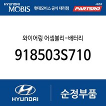 와이어링 어셈블리-배터리 (918503S710) YF쏘나타
