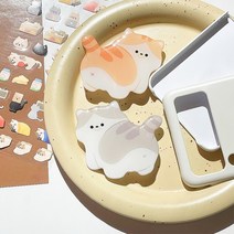 냐옹이다냥 스마트톡 2종류, 회색냥