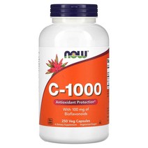 나우푸드 C 1000 바이오플라보노이드 100mg 함유 베지 캡슐 옵션확인필수, 250 카운트, 1개, 250정
