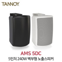 탄노이 AMS5DC 240W 5인치 방수형 트랜스내장 스피커, 화이트