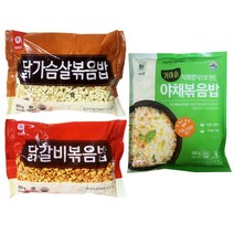 천일식품 닭가슴살볶음밥 300g+닭갈비볶음밥 300g+사조대림 가마솥 야채볶음밥 180g