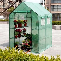 방갈로 6평농막 야외돔 짓기 비닐하우스주택 셀프움막, 143 x 73 x 195 cm