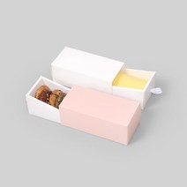 리본끈 롤케이크 상자 (x 10개), 화이트, 10개