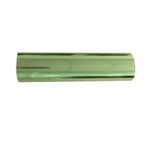 25cm x 100cm 금속 열전달 비닐 라이트 미러 위장 레인보우 아이언 필름 HTV, lime greenA007