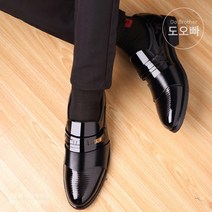 도오빠 남성 키높이 구두 정장구두 6CM 빅사이즈 290까지 로퍼 단화 신발 남자구두 댄디 심플 20대 30대 패션 데일리 빅사이즈남자구두 신사화 정장화 남자신발 인기템 사계절