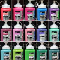 (알파) 실버 아크릴컬러 250m 1종 전문가용 아크릴물감 Acrylic Colors, 947(Bright Aqua Green)