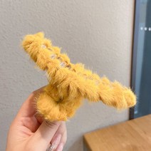 한식 머리핀 우아한 클립 머리 상어 클립