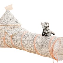 고양이장난감 고양이 텐트 터널 세트 노르웨이숲고양이 랙돌 뱅갈 고양이텐트 숨숨집 스코티시폴드 샤미즈