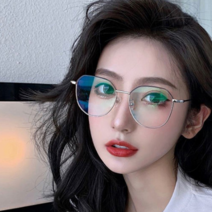 공주의다락방 레트로패션 금테안경 블루라이트 차단 자외선차단 안경