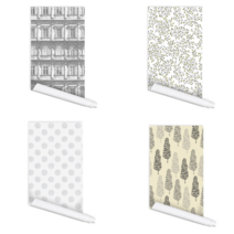 마이월플레이즈 조각벽지 접착식 포인트벽지 패브릭 월스티커, FW161238