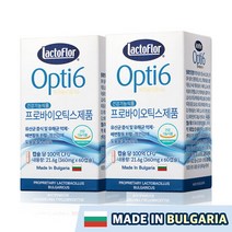 [락토플러] 옵티6 4개월 불가리아 유산균 (360mg x 120캡슐), 단품, 단품