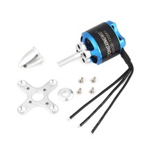 OIOI DXW D3536 1200KV 2-4S RC 고정 날개 비행기 항공기 용 브러시리스 모터, 1개, 푸른
