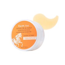 팜스테이 홀스오일＆골드 하이드로겔 아이패치 90g, 단품, 단품