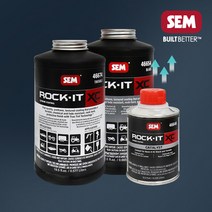 SEM ROCK-IT XC 프리미엄 배드라이너 800ML 경화제포함 베드라이너 셀프자동차관리 인테리어 아웃도어차량, 검정(경화제포함)