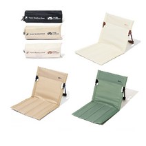 모비가든 좌식 그라운드 체어 의자 캠핑 피크닉 초경량 경량 접이식 휴대용, 아이보리 화이트