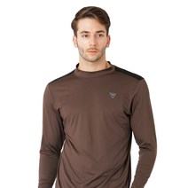 남성 하프넥 보온 골프티셔츠_J24TS601