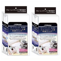 빅터(Victor) 앨범형 CD케이스 DVD케이스 블루레이케이스 대용량, 72장 부직포 앨범 케이스
