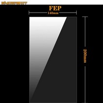 NFEP/FEP 필름 CREALITY /ANYCUBIC Photon Mono/Mono X/Mono X 6K M3 Plus 및 기타 5.5-8.9 인치 UV 수지 3D 프린터 용, 5PCS, 03 FEP 200x140mm