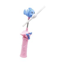 Royalways 조명 장난감 LED 음악 돌리기 장난감 빛과 빛나는 전기 회전식 바람개비 야외용, 36cmx7cm, 플라스틱, 물고기