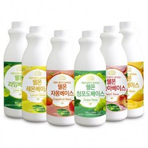 깔라만시 라임 자몽 레몬 청포도 오렌지 복숭아 자두 한라봉 체리 그린애플 과일농축액베이스, 그린애플(1kg)