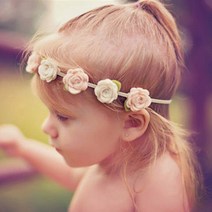 홀리졸리 미국 펠트 플라워 아기 신생아 헤어밴드 U20