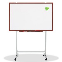 영남칠판 자석 화이트보드+스텐드 150x90~180x120cm 화이트보드, 체리투톤