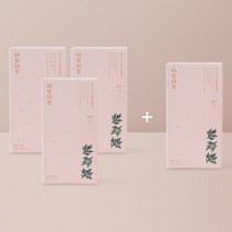 바라기 따뜻따뜻 청정농장 강화약쑥 여성 건강&피부미용&면역 즙&차, 60개입 3+1팩, 720g